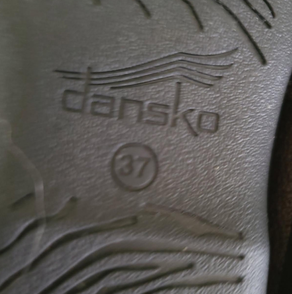 37 Dansko Larisa Leather Pewter Flat Loafer Casual Professional Nurse Women 7 - Picture 13 of 15